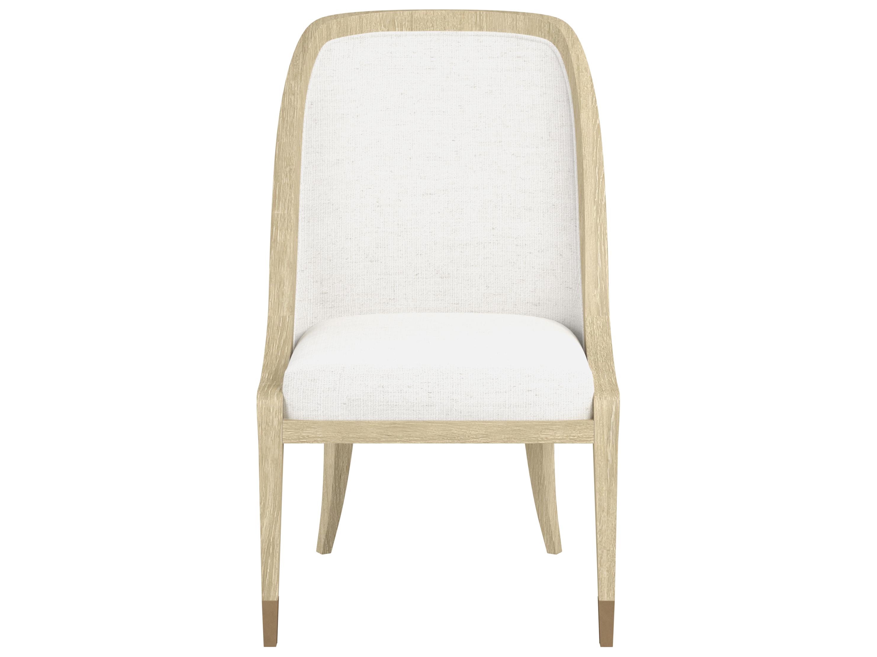 A.R.T. Furniture Eave Sundrenched Oak Wood Natural Upholstered Armless Dining Chair