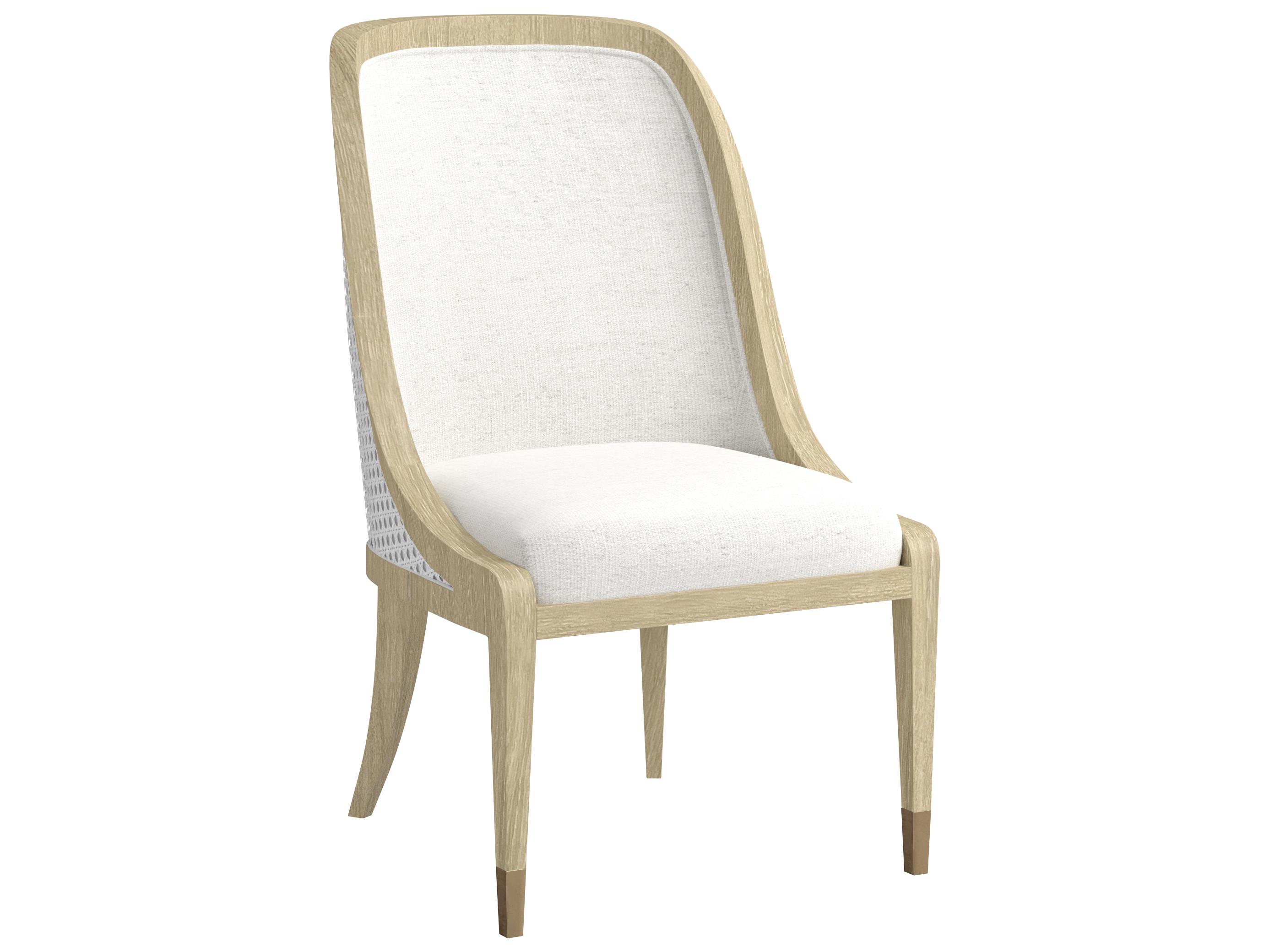 A.R.T. Furniture Eave Sundrenched Oak Wood Natural Upholstered Armless Dining Chair