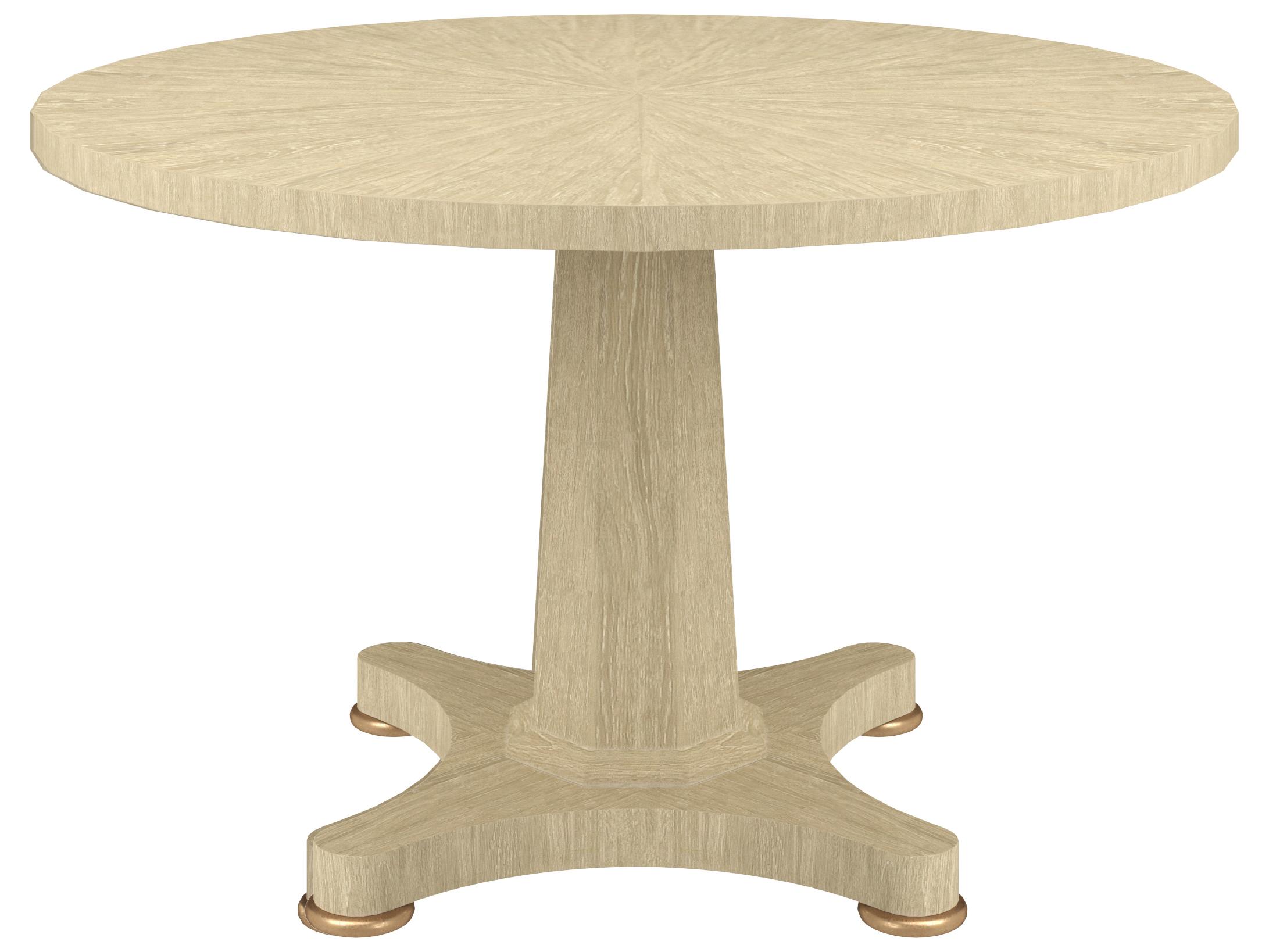 A.R.T. Furniture Eave Sundrenched Round Wood Natural Oak Dining Table