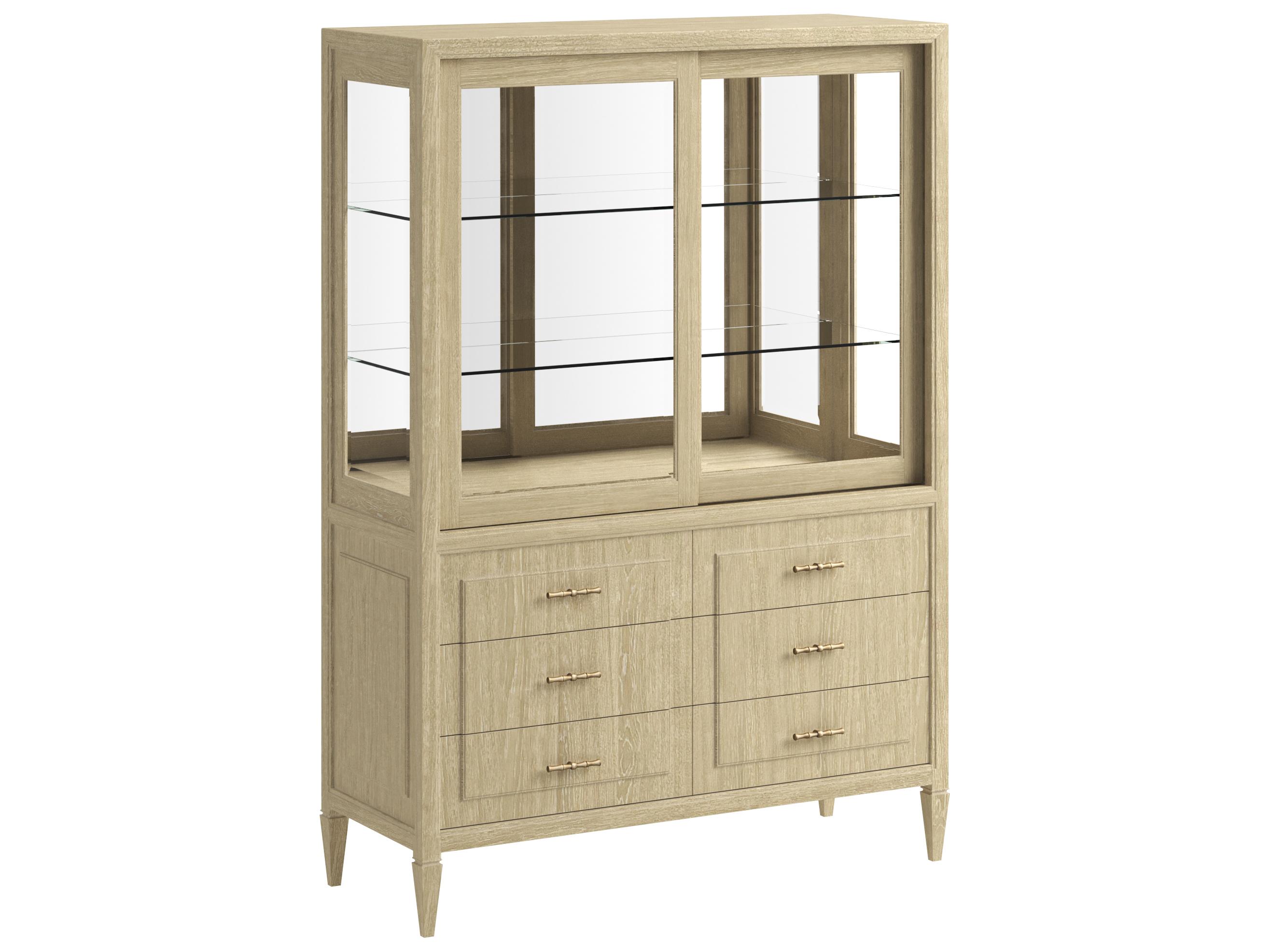 A.R.T. Furniture Eave Sundrenched Parrawood Natural Oak Display Cabinet