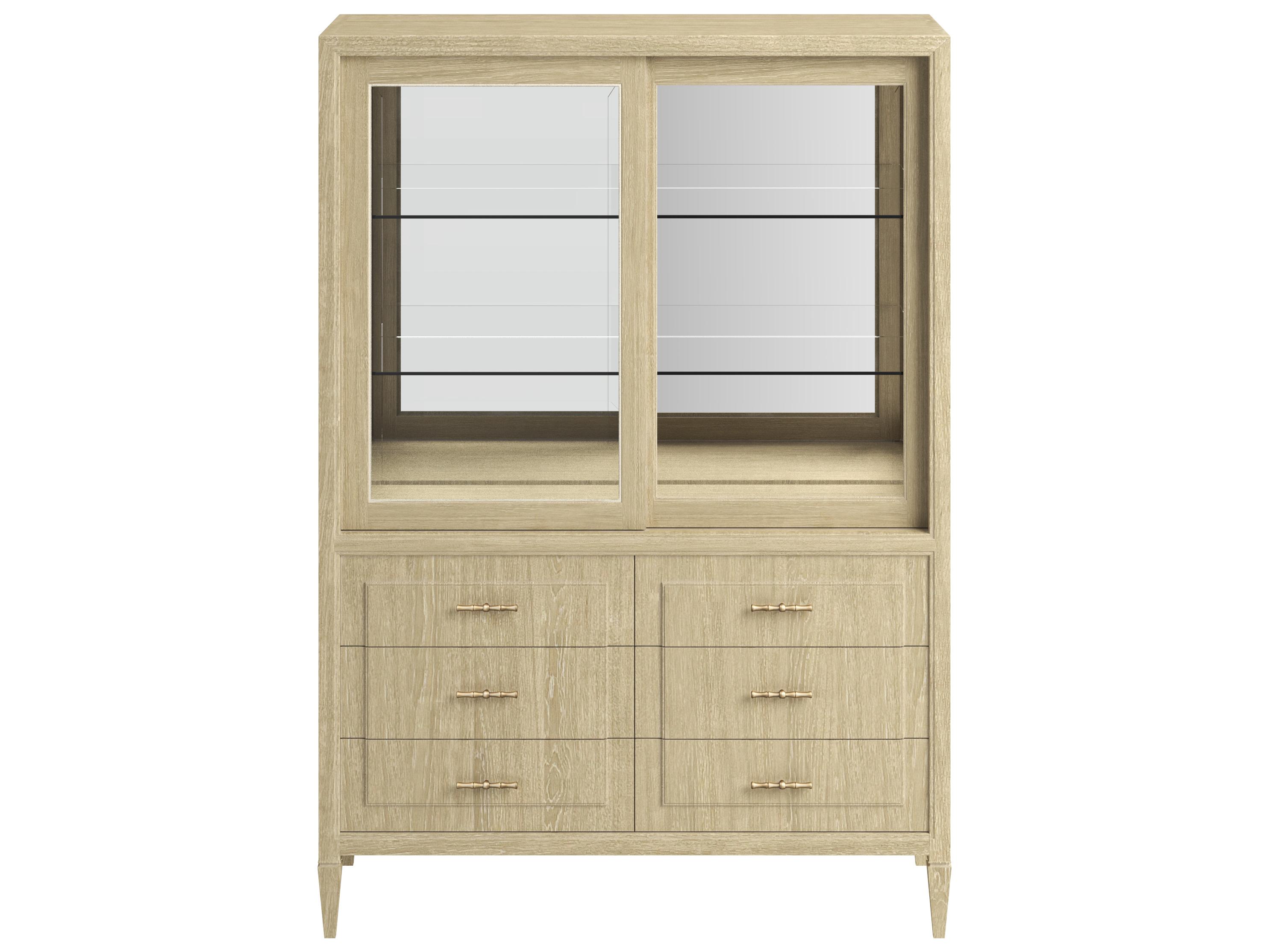 A.R.T. Furniture Eave Sundrenched Parrawood Natural Oak Display Cabinet