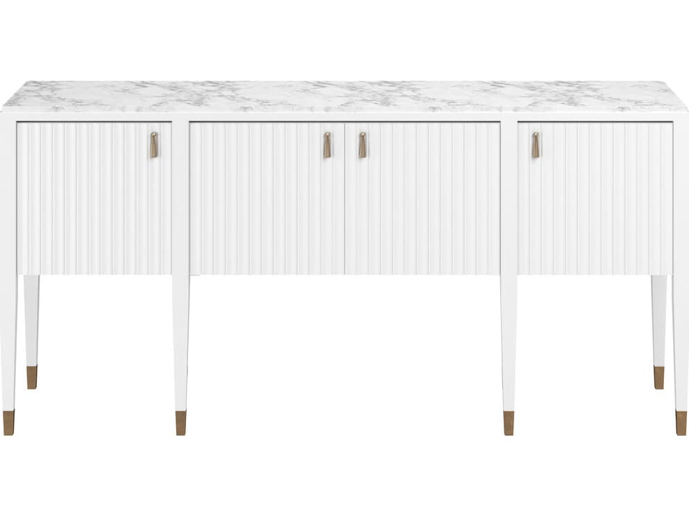 A.R.T. Furniture Eave Sundrenched 72" Parrawood Uplifting White Sideboard