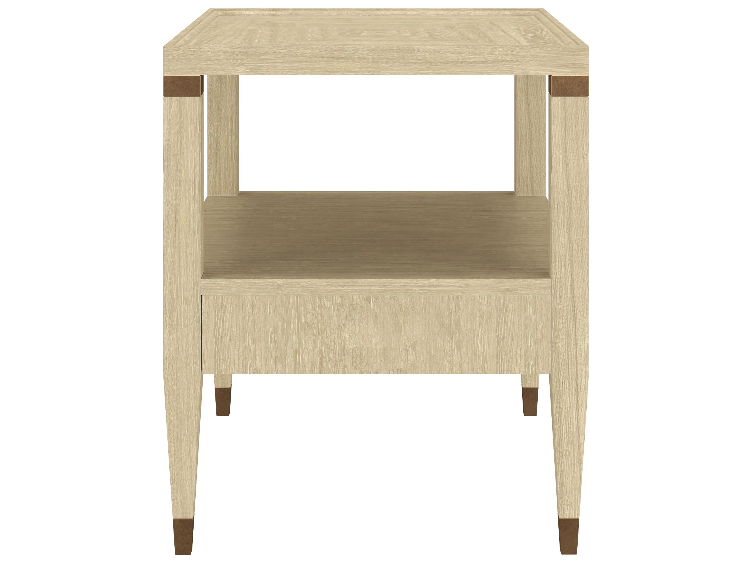 A.R.T. Furniture Eave Sundrenched Rectangular Wood Natural Oak End Table