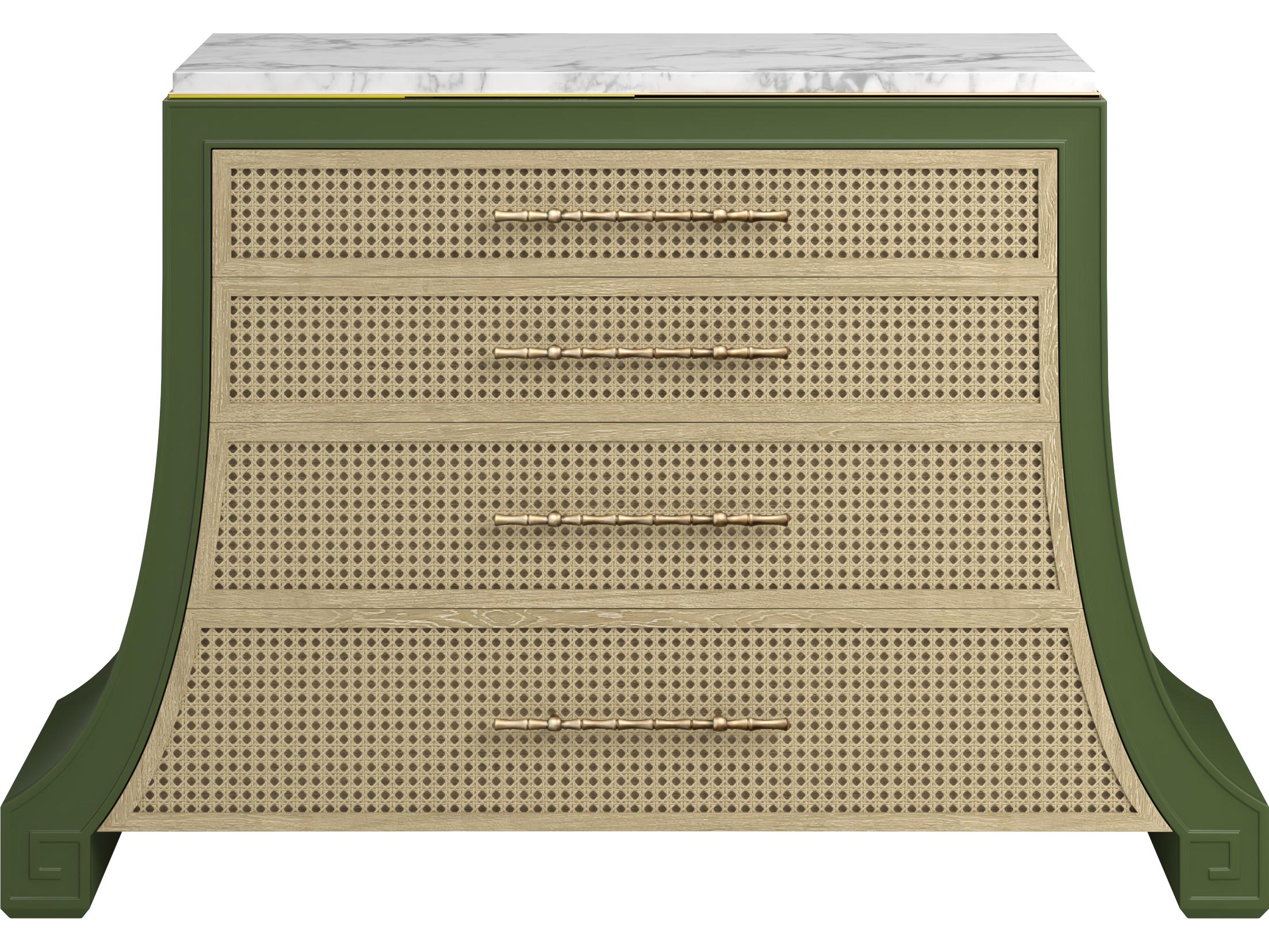 A.R.T. Furniture Eave Sundrenched Green Darkened Sage Parrawood Accent Chest