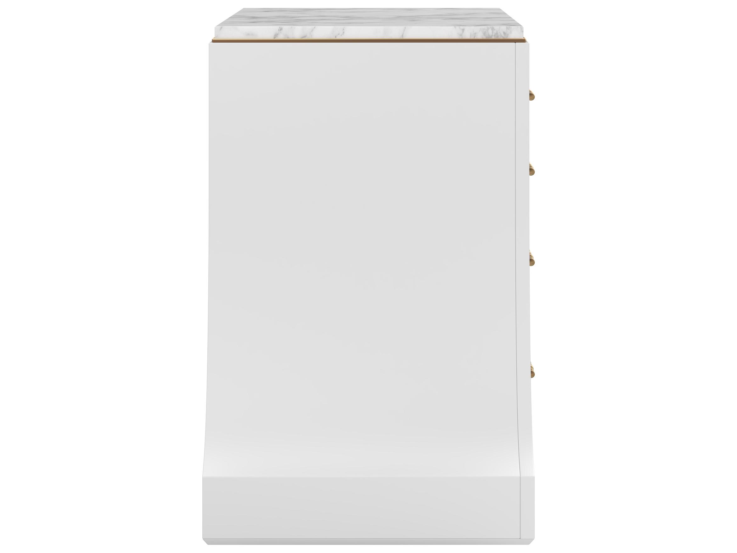 A.R.T. Furniture Eave Sundrenched Uplifting White Parrawood Accent Chest