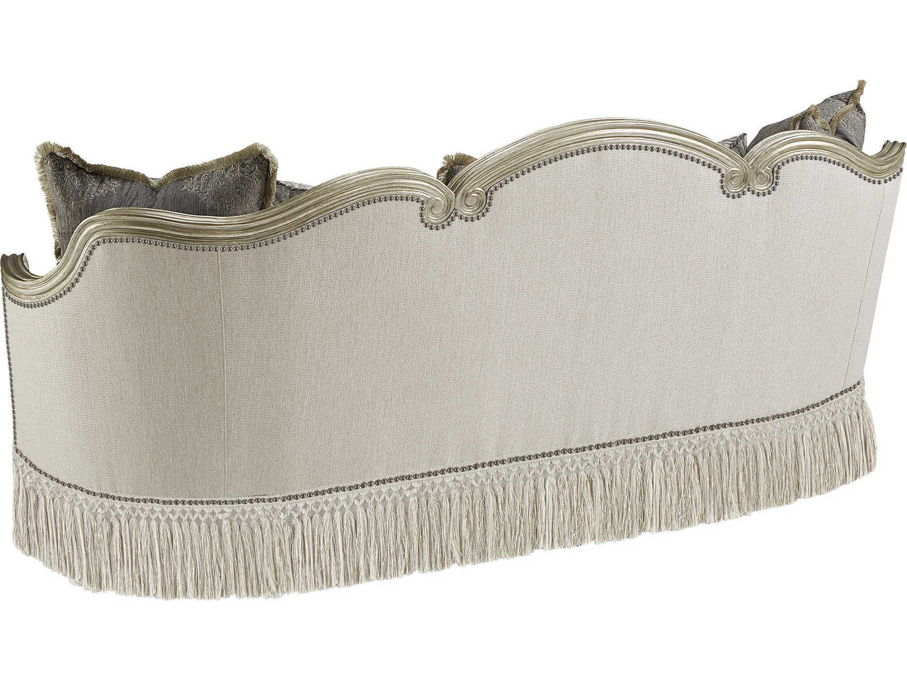 A.R.T. Furniture Giovanna Bezel Beige Upholstered Sofa