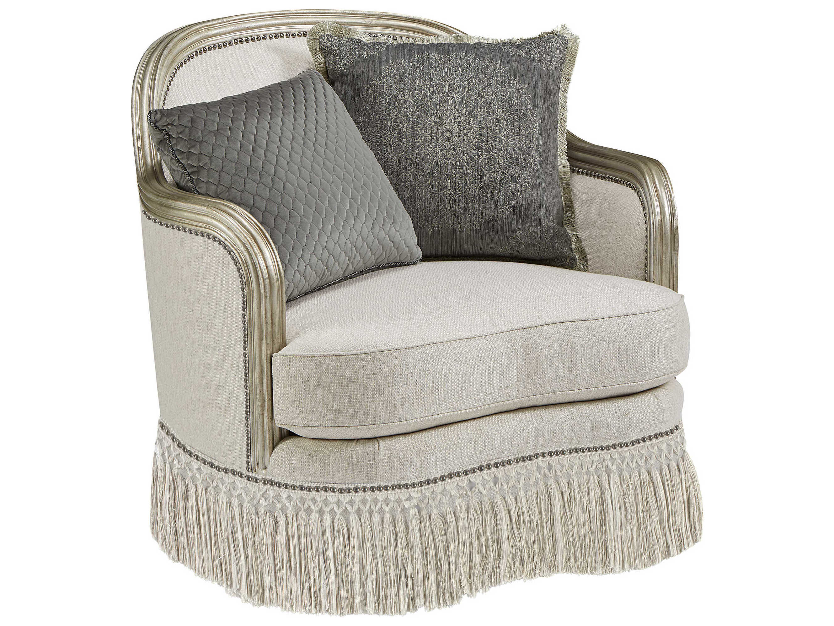 A.R.T. Furniture Giovanna Beige Upholstered Chaise