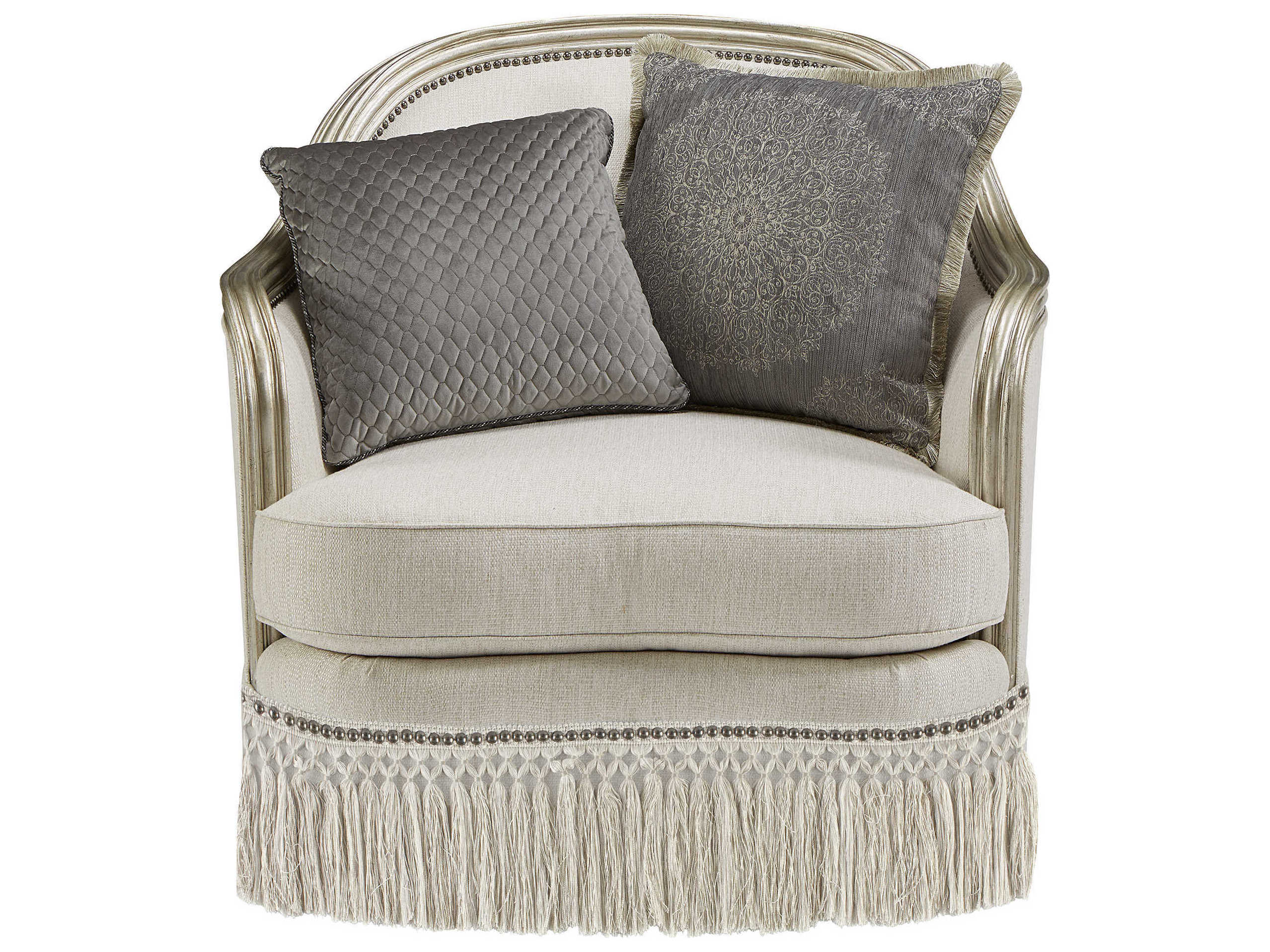 A.R.T. Furniture Giovanna Beige Upholstered Chaise