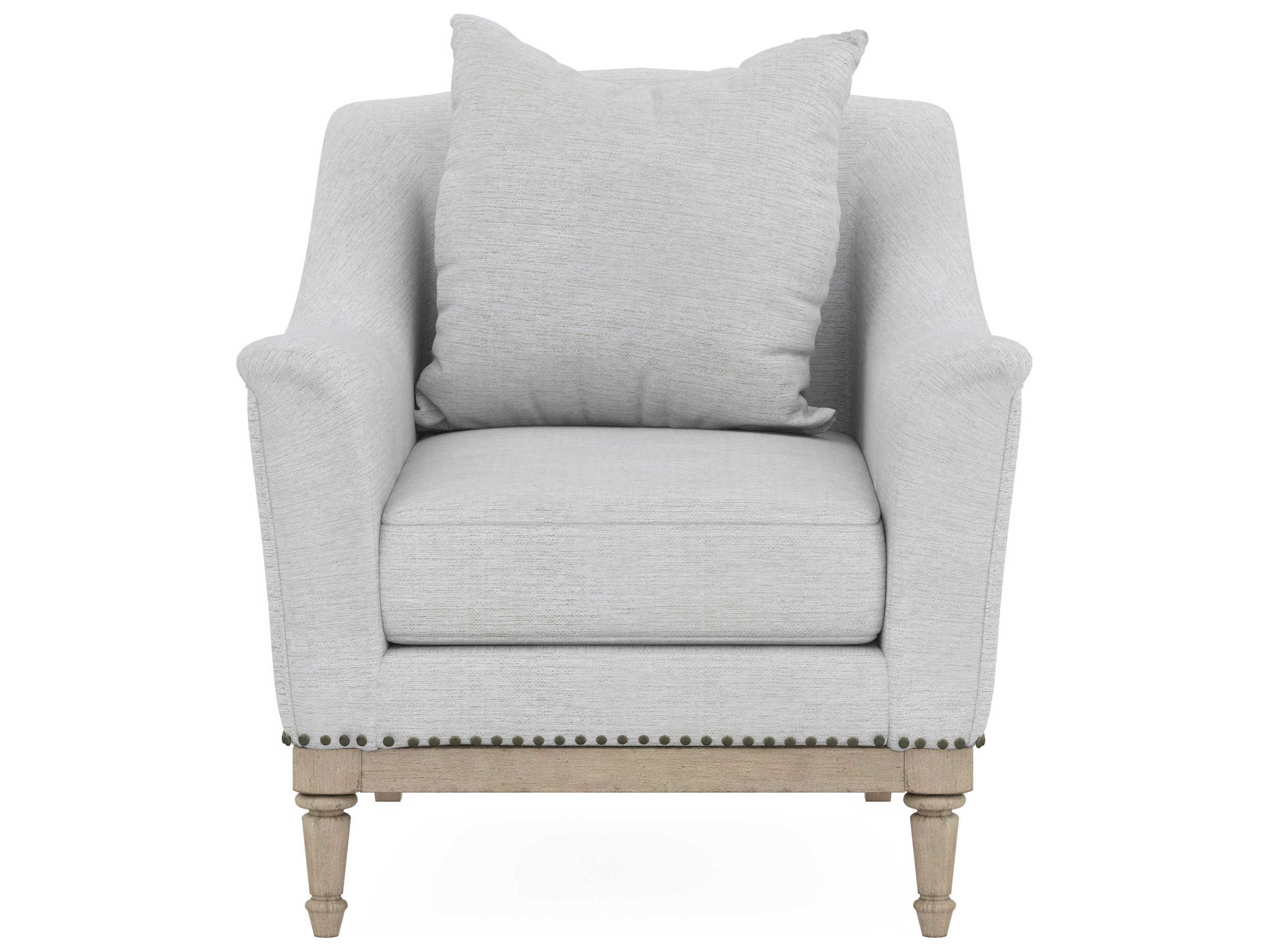 A.R.T. Furniture Magritte White Fabric Accent Chair