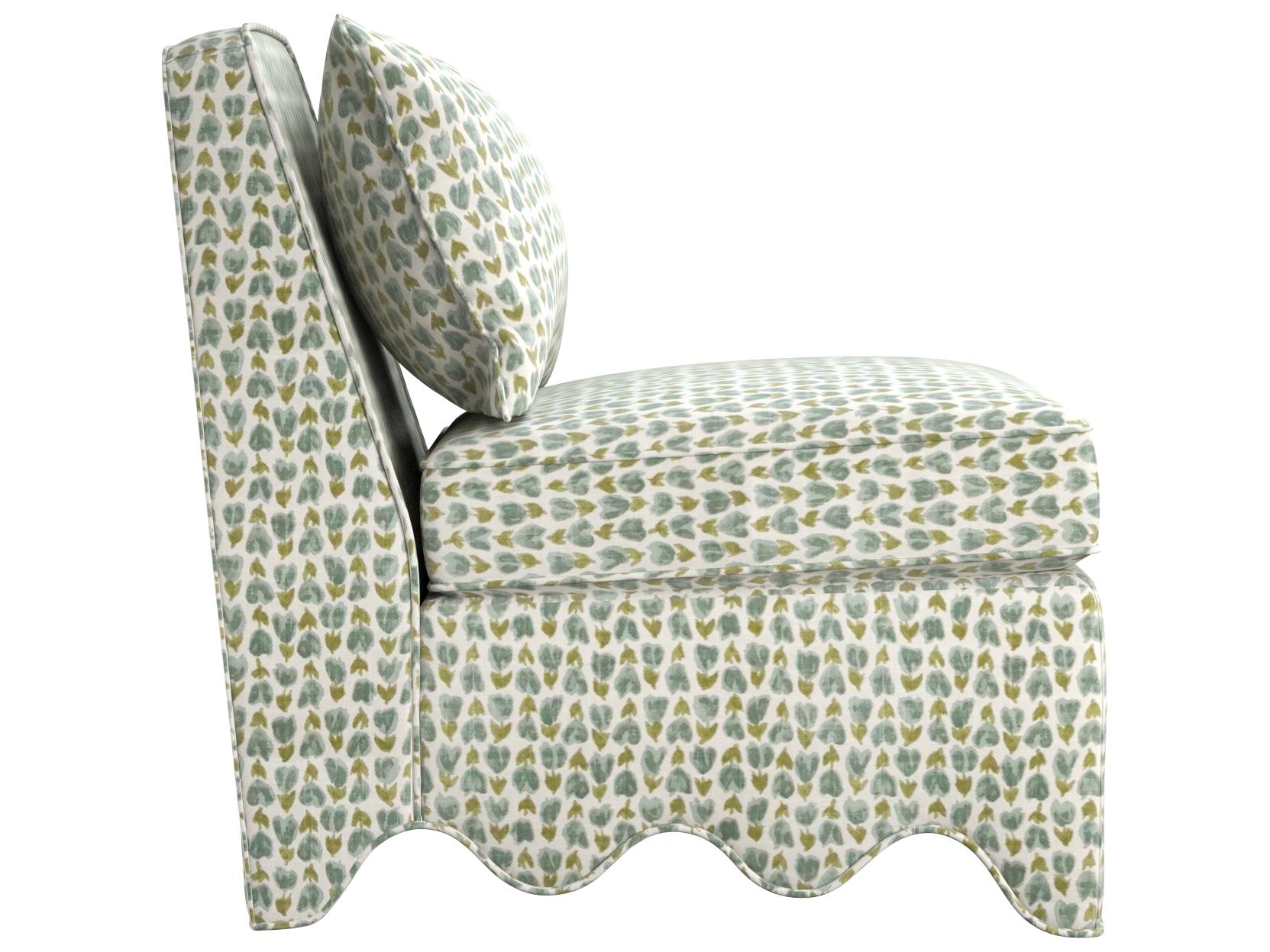 A.R.T. Furniture Artisan Upholstery Green Accent Chair