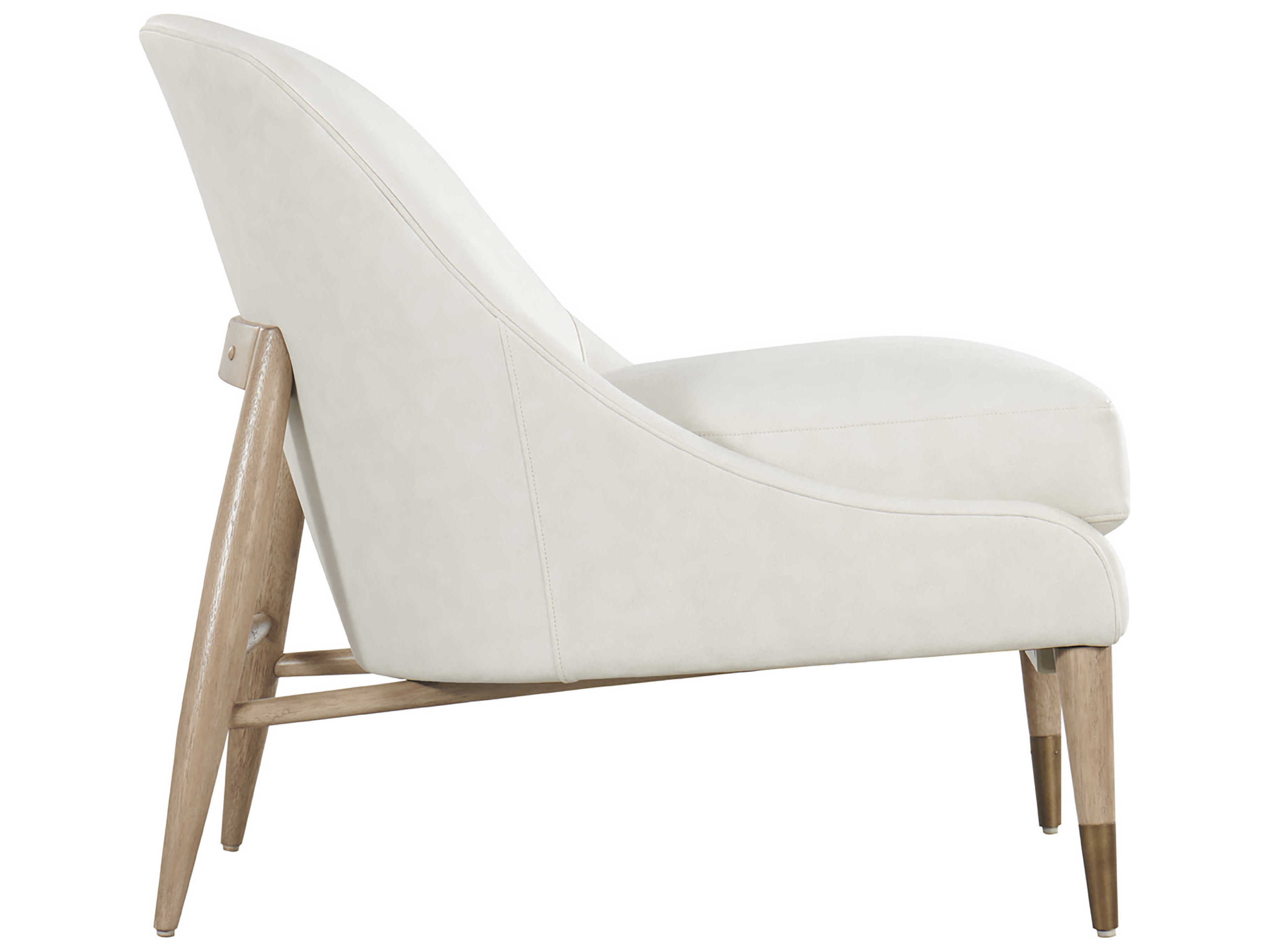 A.R.T. Furniture Harvey White Fabric Accent Chair