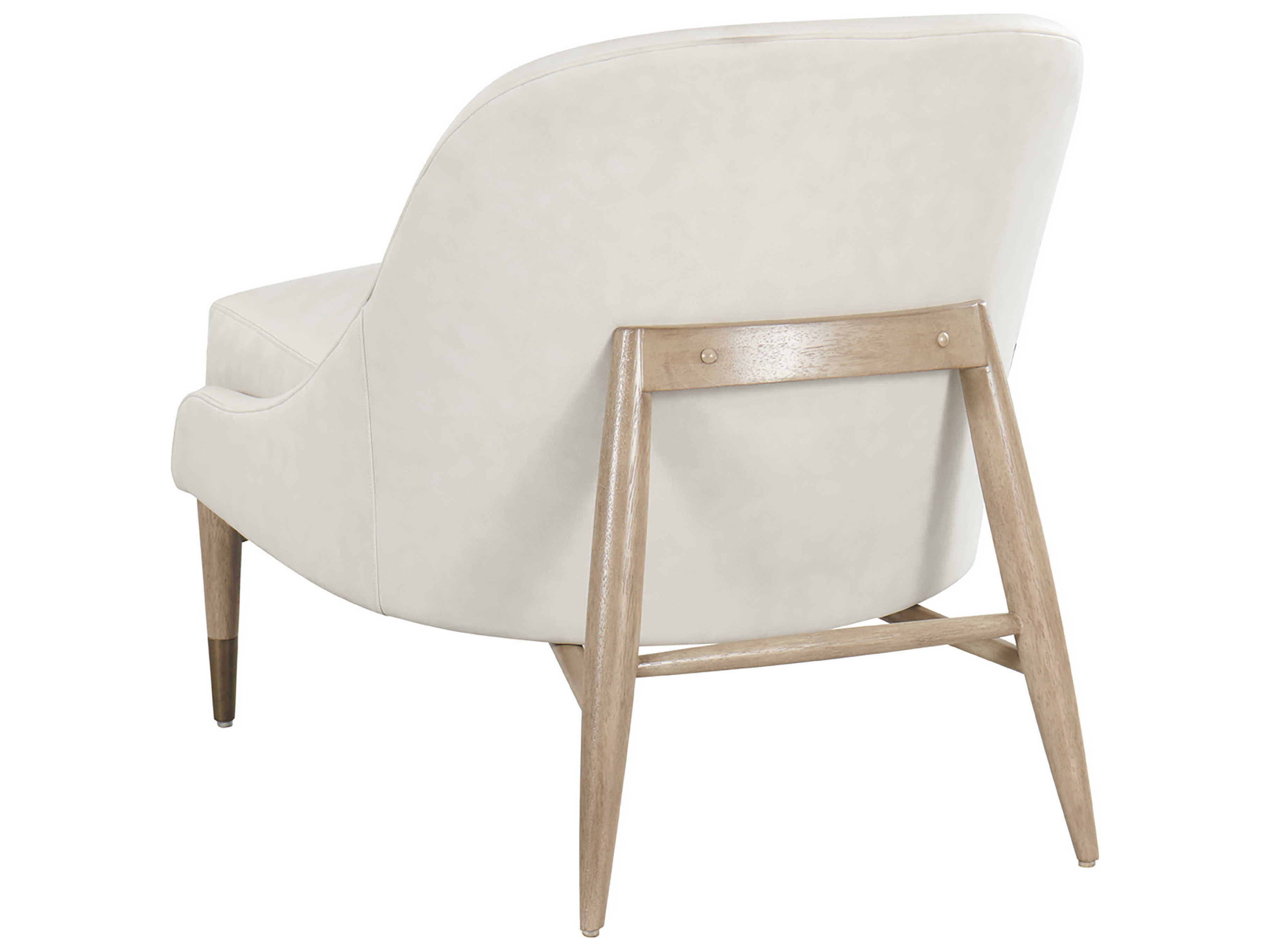 A.R.T. Furniture Harvey White Fabric Accent Chair