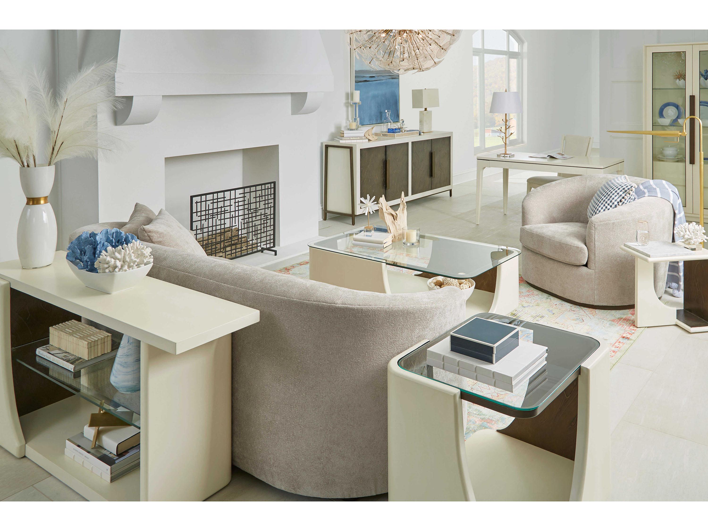 A.R.T. Furniture Moreau Beige Fabric Accent Chair