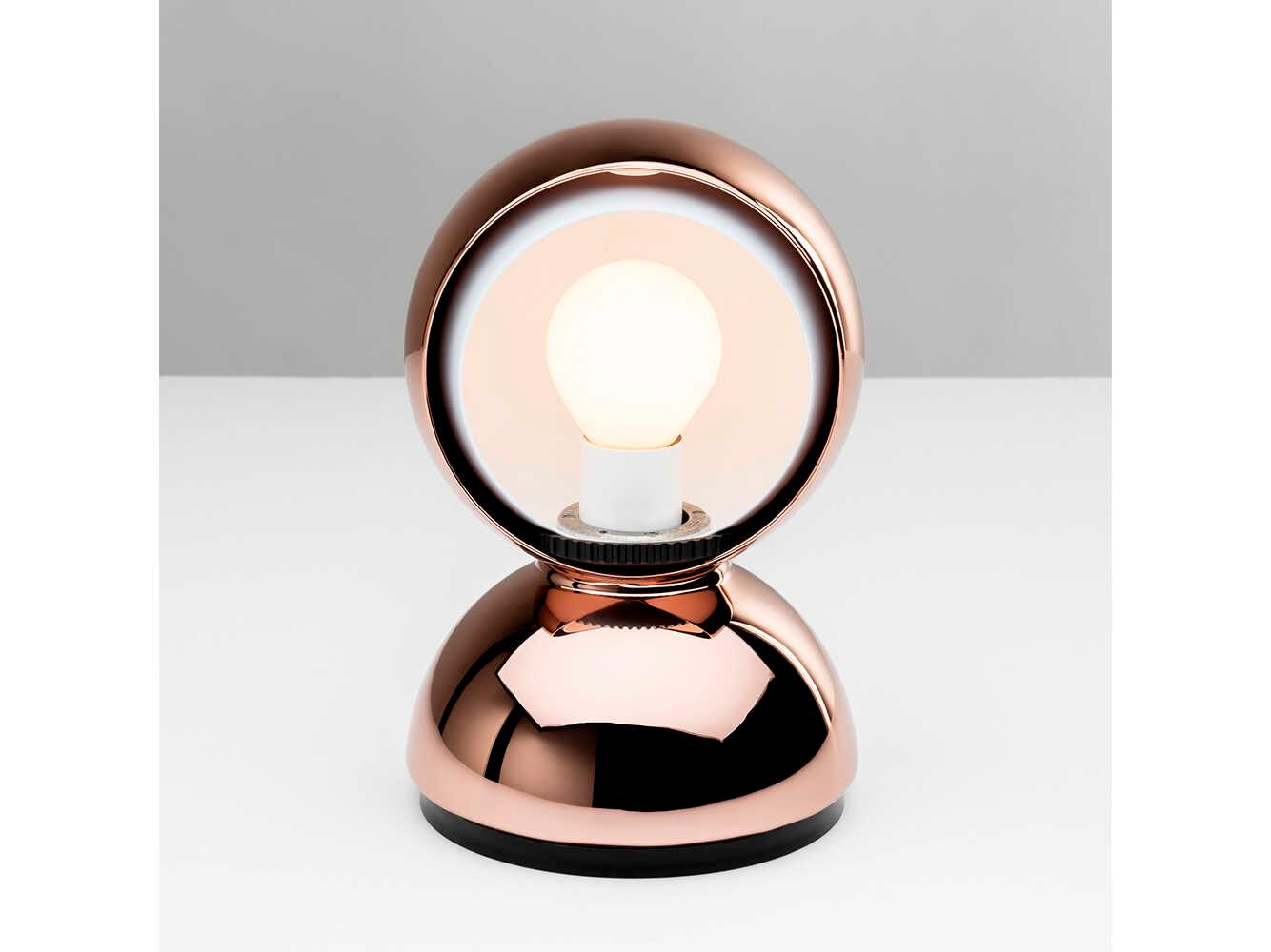 Artemide Eclisse Copper Table Lamp