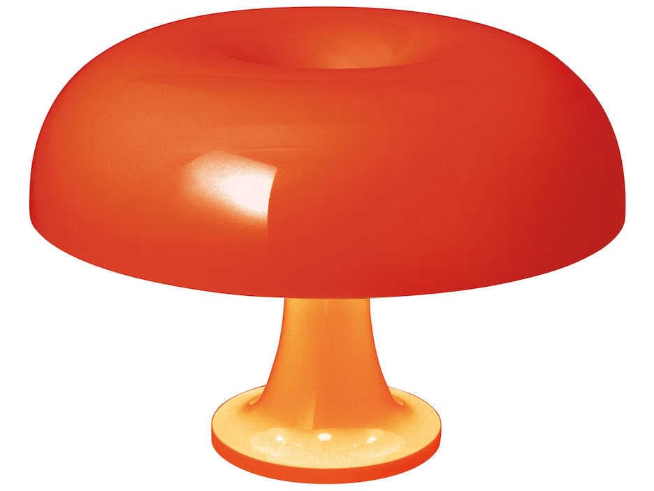 Artemide Nessino Orange Table Lamp