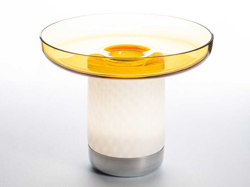 Artemide Bonta Topaz Yellow Table Lamp