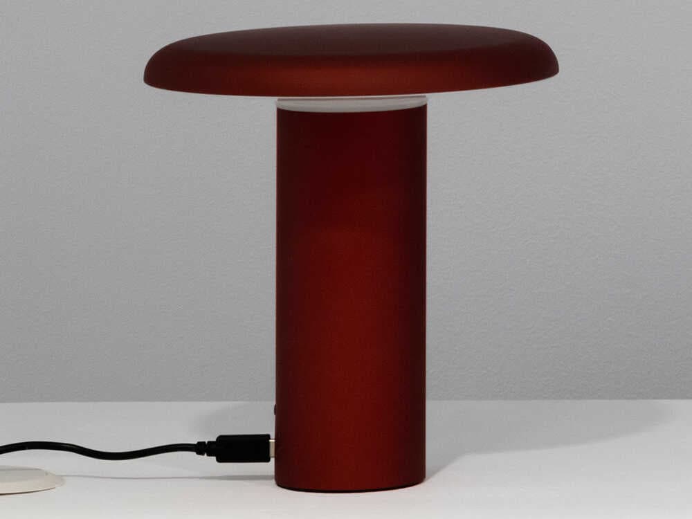 Artemide Takku Red Table Lamp