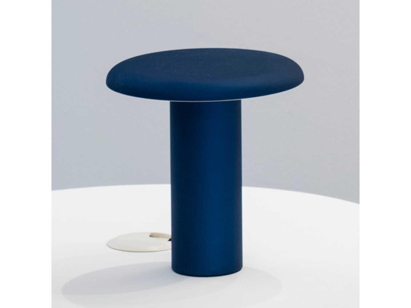 Artemide Takku Blue Table Lamp