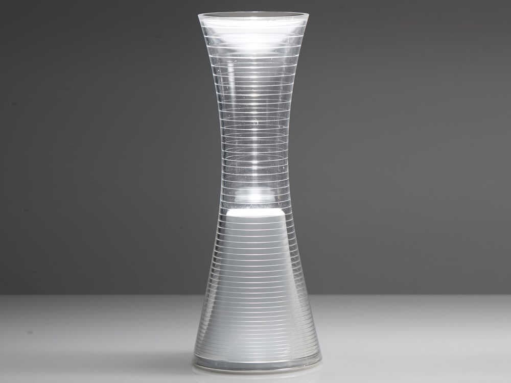 Artemide Come Together Transparent White Table Lamp