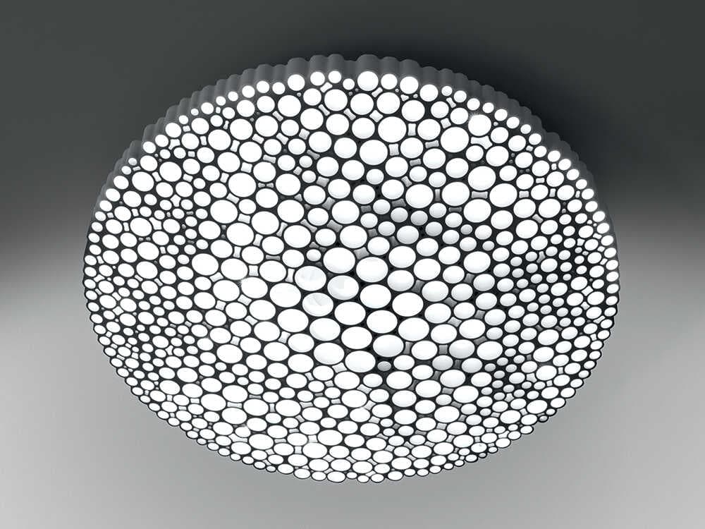 Artemide Calipso White Round Flush Mount