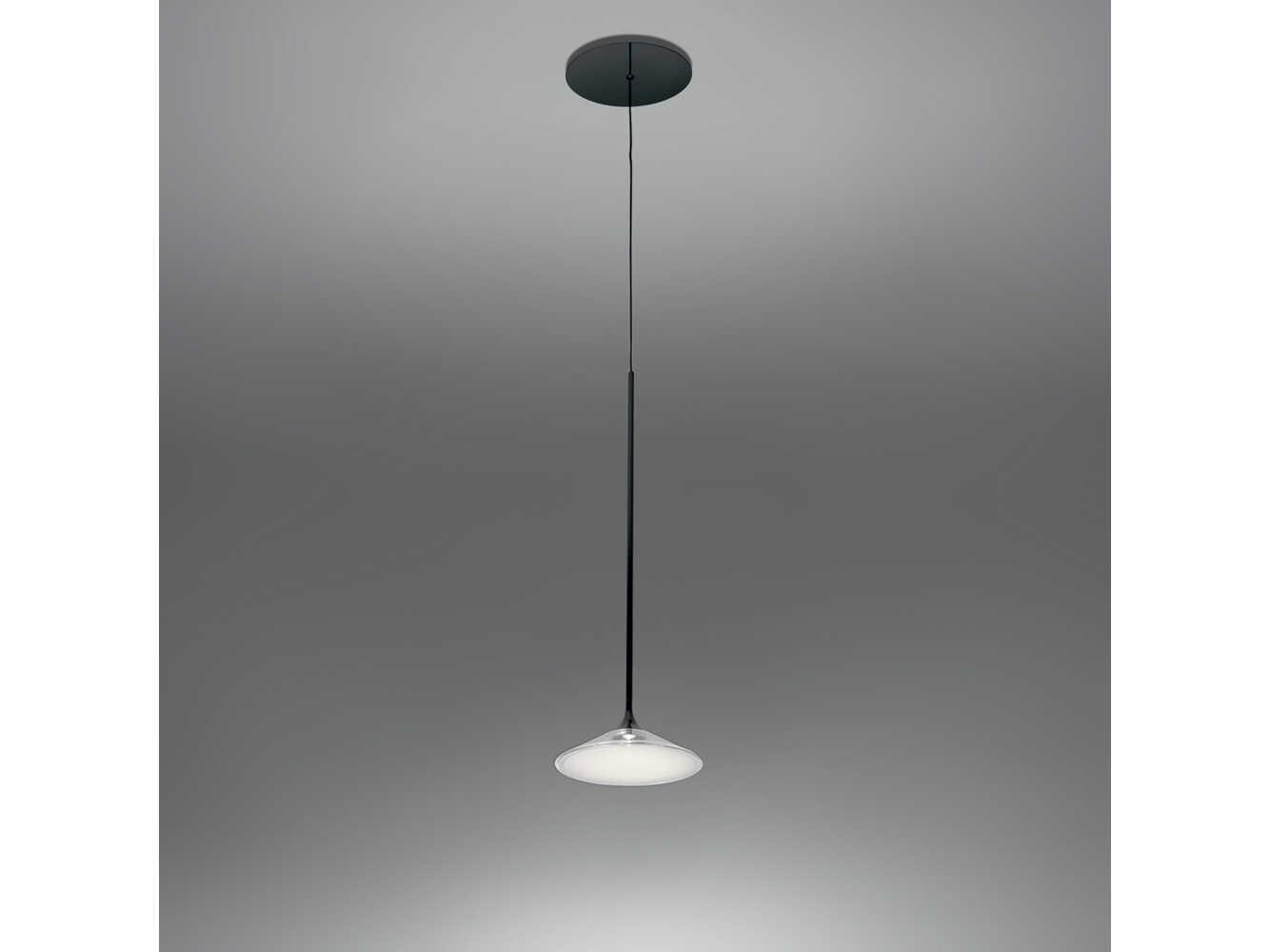 Artemide Orsa Black Round Pendant