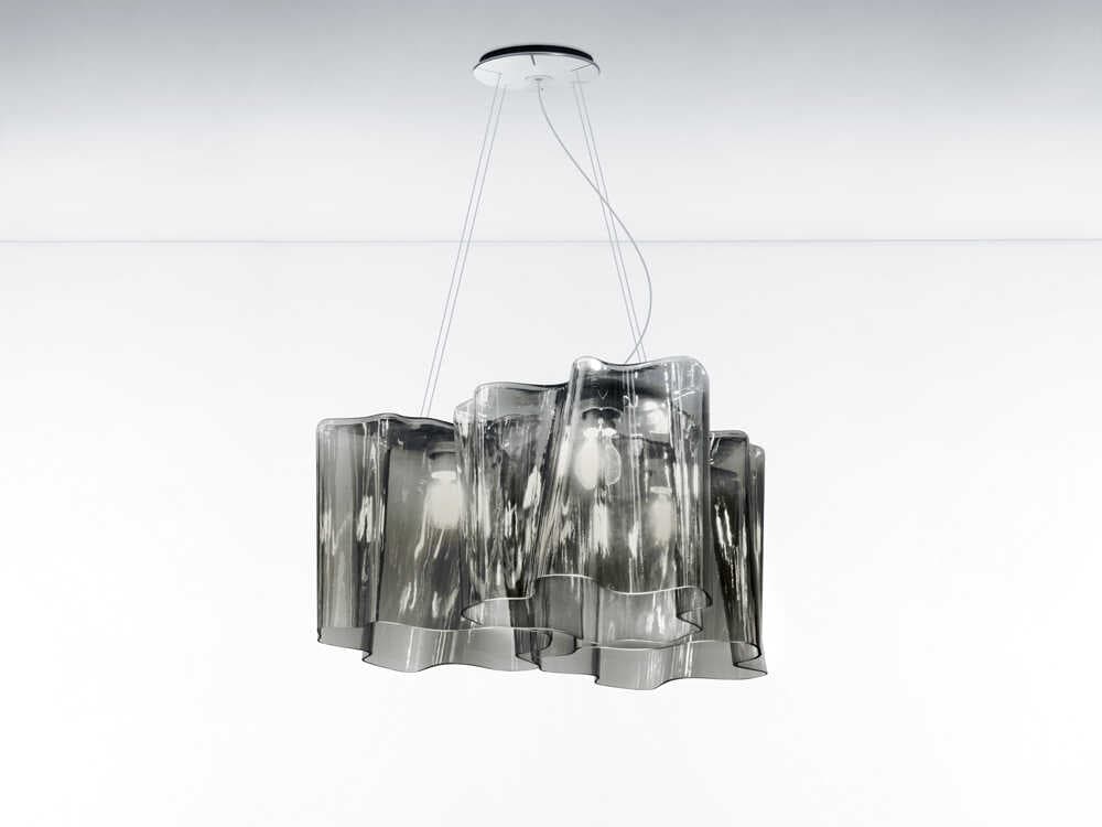 Artemide Logico 3-Light Pale Grey Pendant