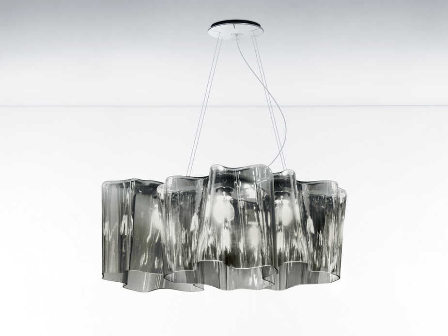 Artemide Logico 3-Light Pale Grey Island Pendant