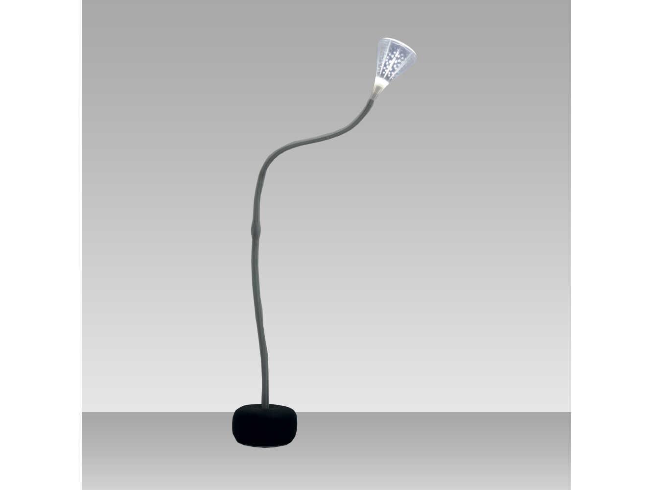 Artemide Pipe Anodized Grey Black Floor Lamp