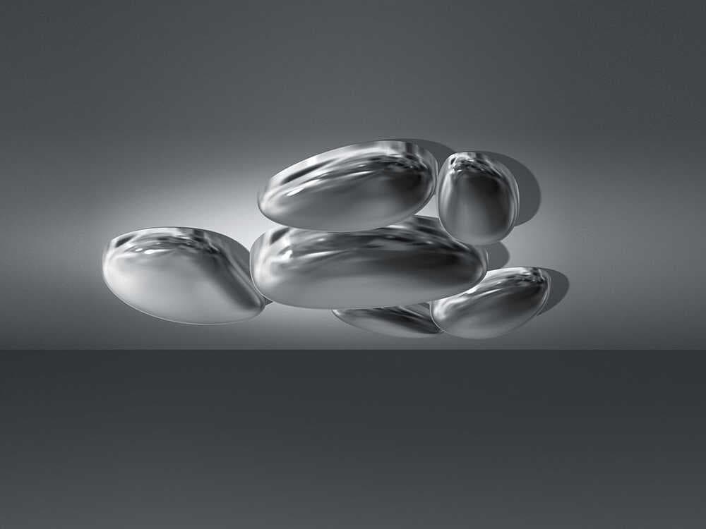Artemide Skydro Metal Wall Art