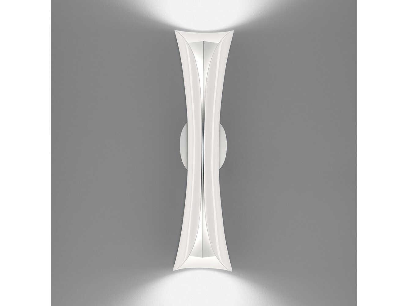 Artemide Cadmo 2-Light White Wall Sconce