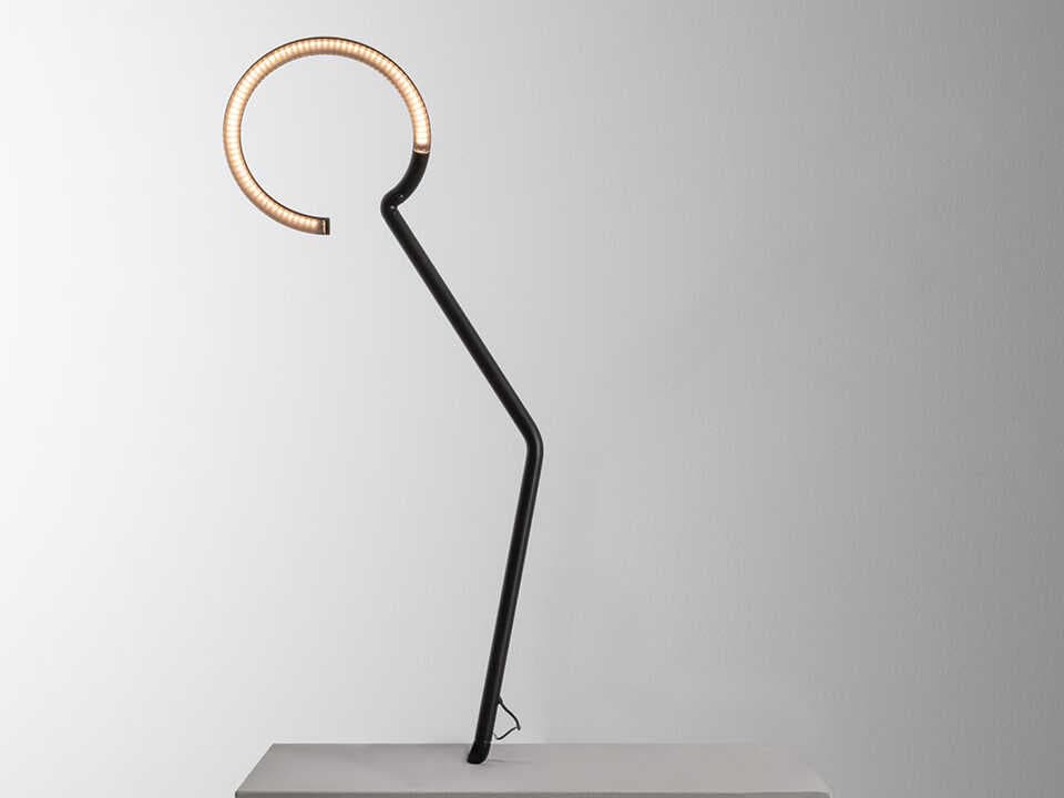 Artemide Vine Black Table Lamp