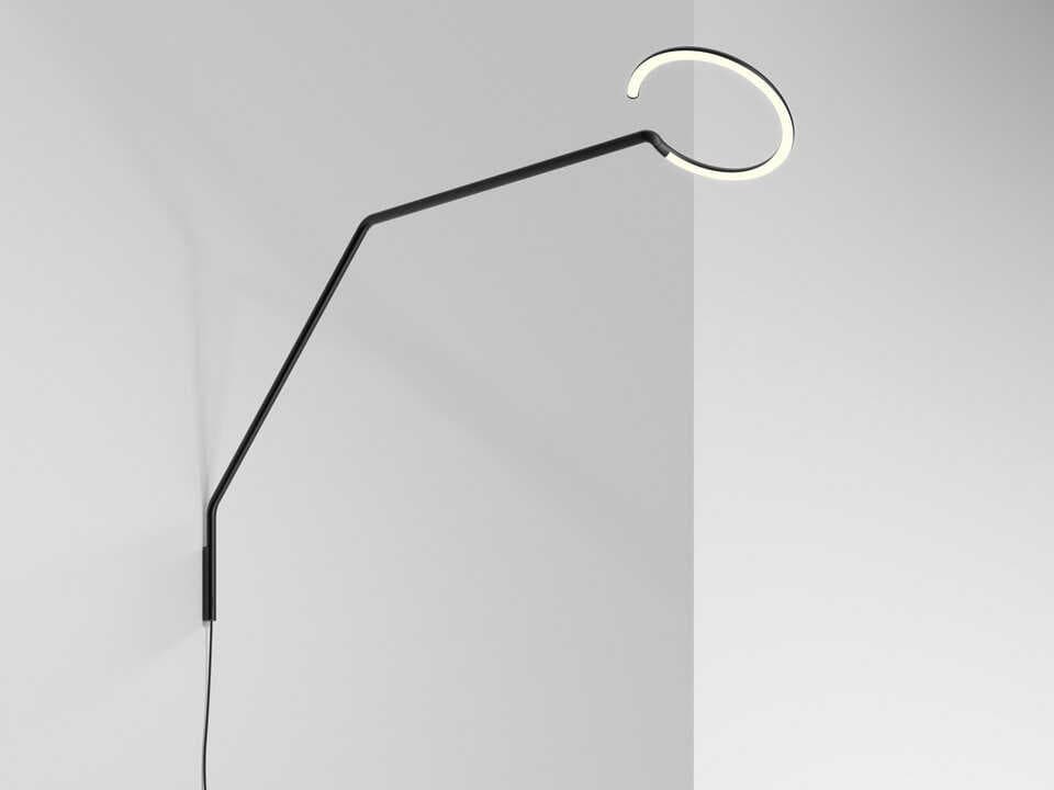 Artemide Vine Black Wall Sconce