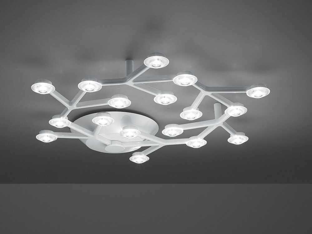 Artemide Led Net White Geometric Flush Mount