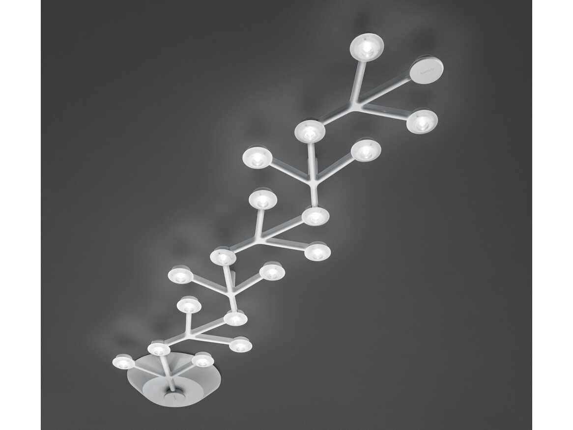Artemide Led Net White Geometric Flush Mount