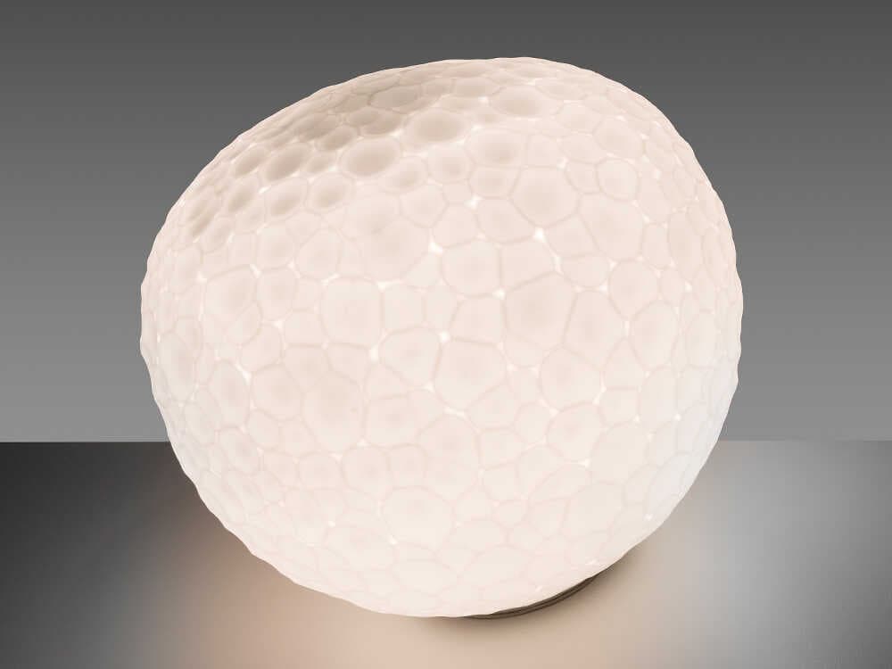 Artemide Meteorite White Table Lamp