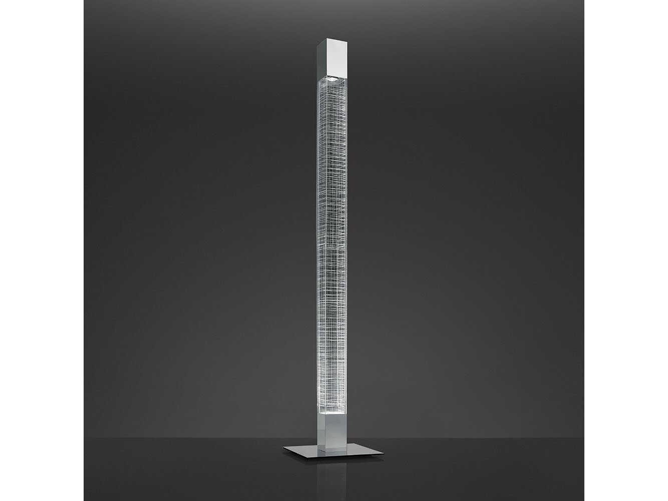 Artemide Mimesi Polished Aluminum Silver Floor Lamp