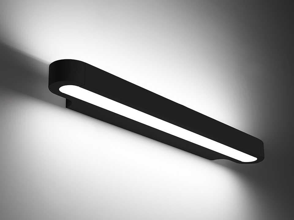Artemide Talo Matte Black Wall Sconce