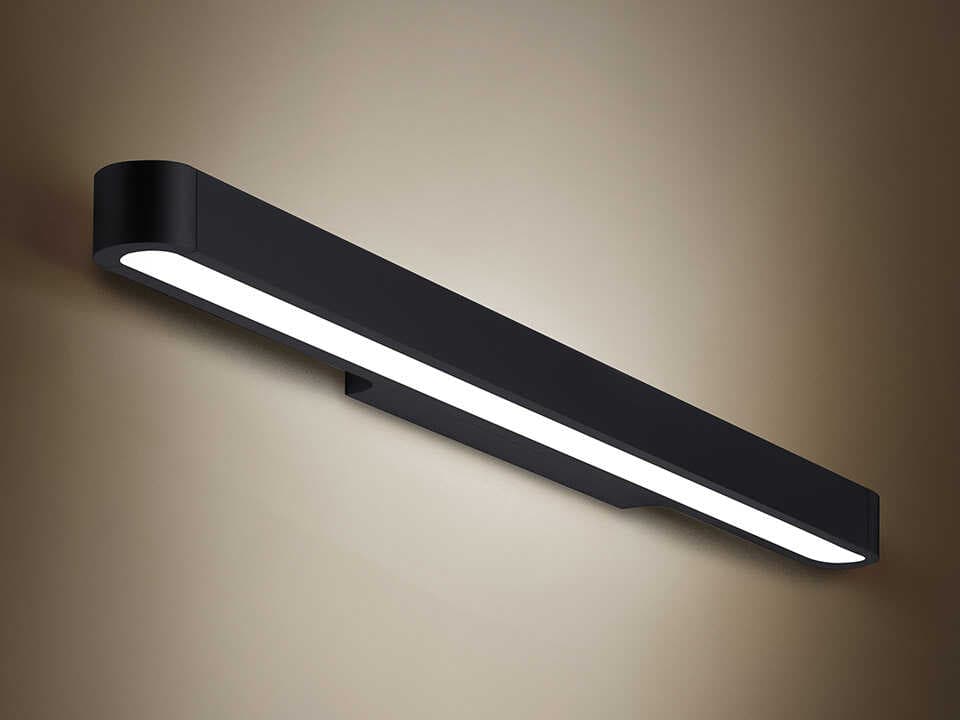 Artemide Talo Matte Black Wall Sconce