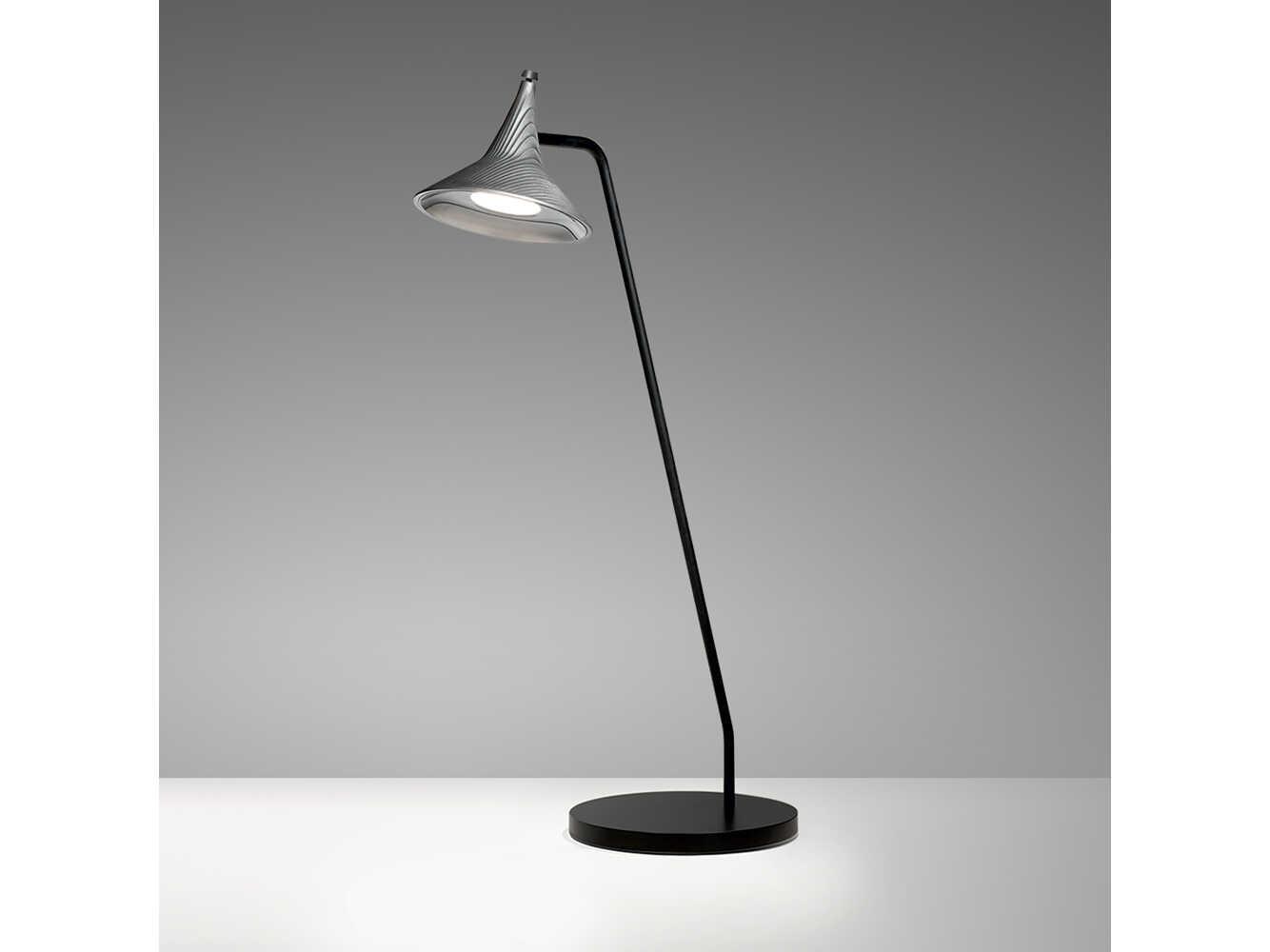 Artemide Unterlinden Aluminum Black Desk Lamp