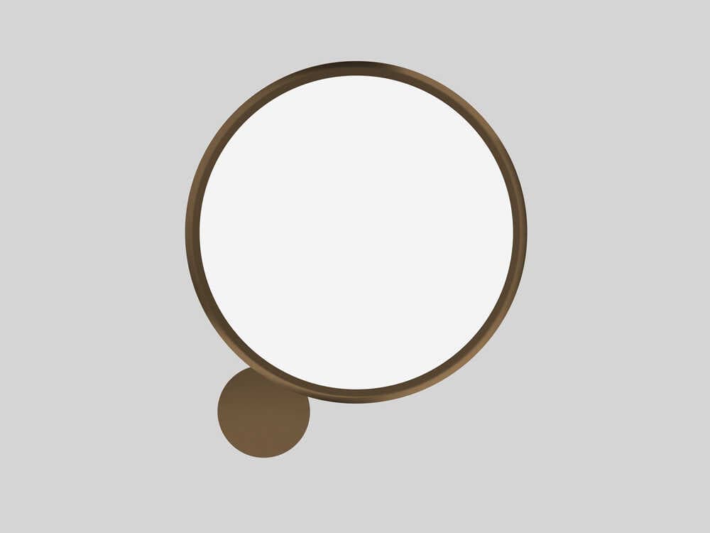 Artemide Discovery Bronze Wall Sconce