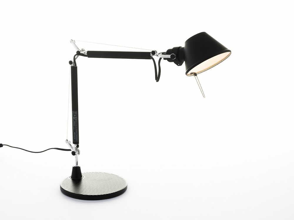 Artemide Tolomeo Micro Black Desk Lamp