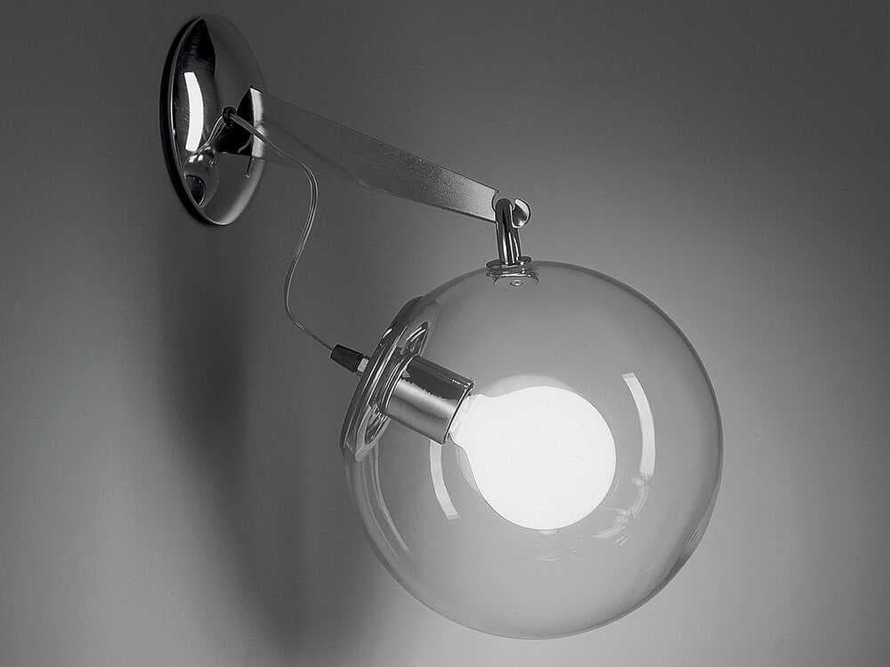 Artemide Miconos Chrome Wall Sconce