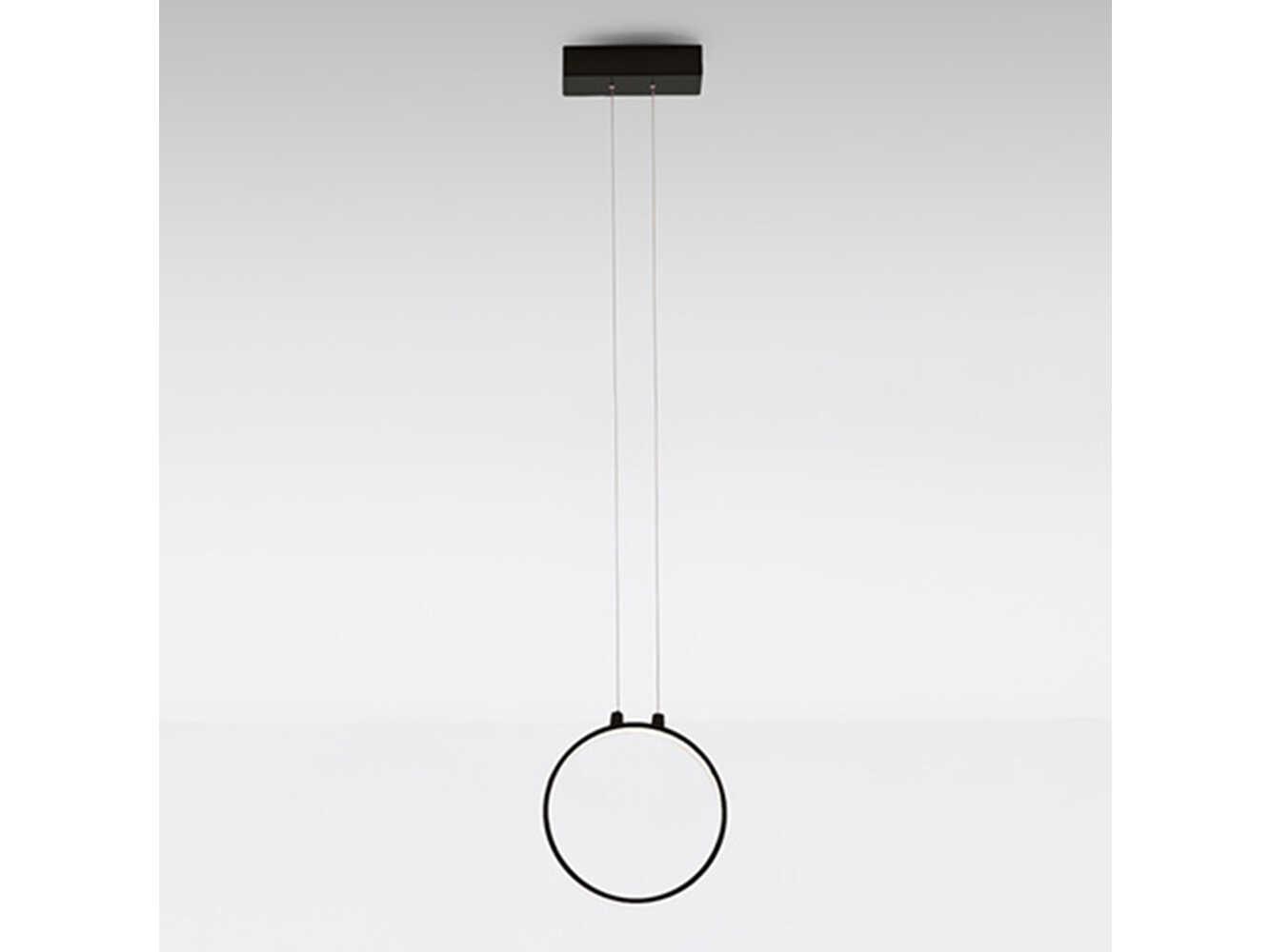 Artemide Eclittica Black Round Mini Pendant