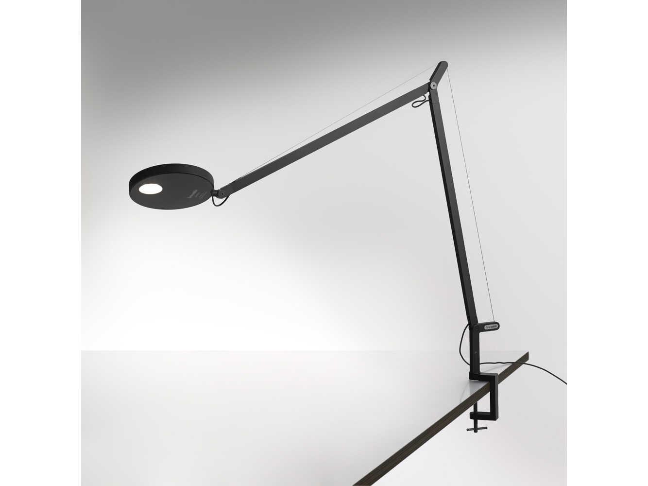 Artemide Demetra Matte Black Desk Lamp