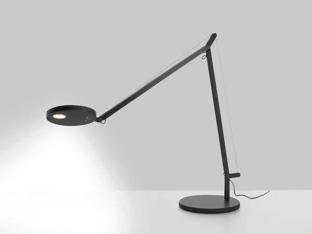 Artemide Demetra Matte Black Desk Lamp