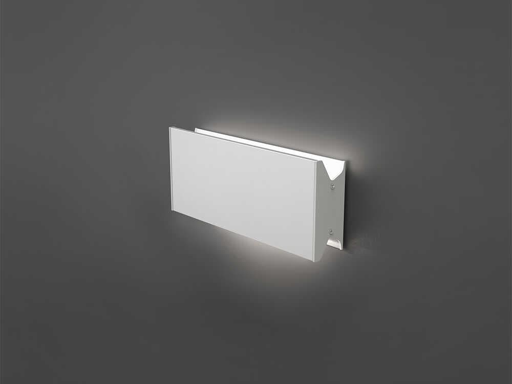 Artemide Lineaflat White Dual Wall Sconce