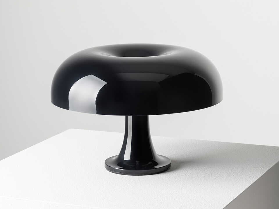 Artemide Nessino Limited Edition Black Table Lamp