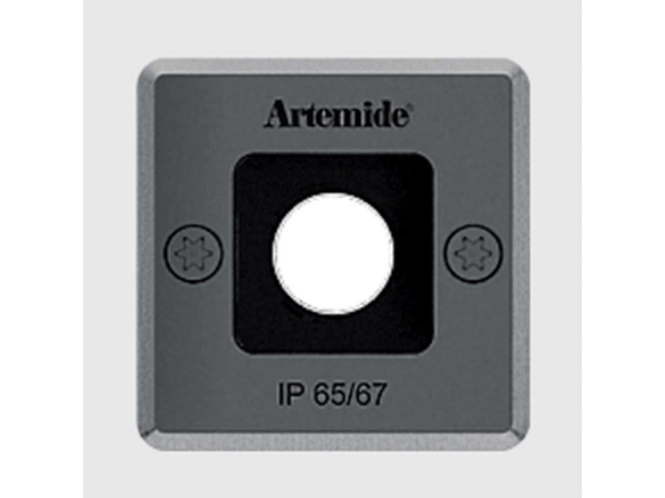 Artemide Ego Drive Over Stainless Steel Flush Mount