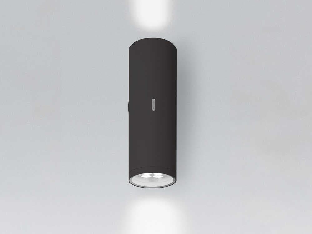 Artemide Calumet Anthracite Grey Black Wall Sconce