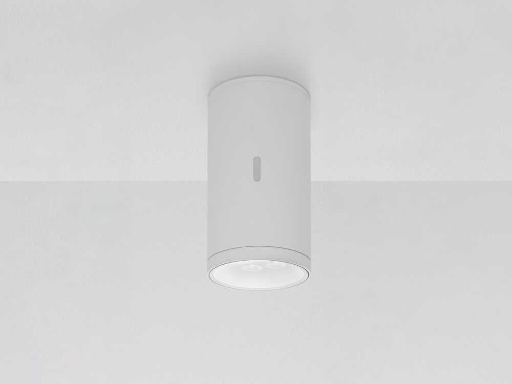 Artemide Calumet White Cylinder Flush Mount